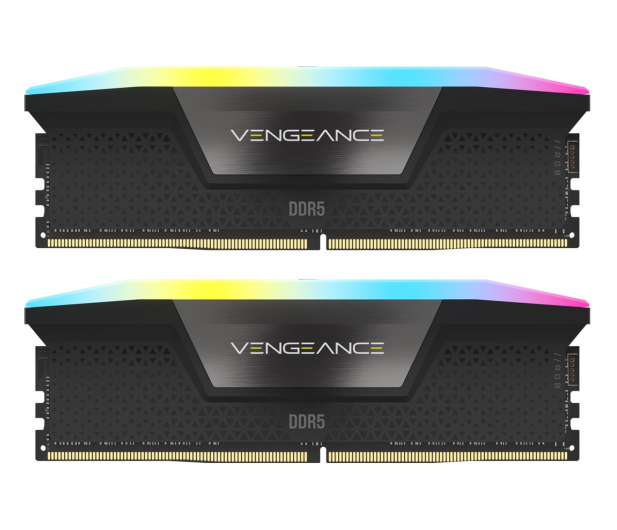 CORSAIR Pamięć DDR5 Vengeance RGB 32GB/6400 (2x16GB) CL32 CMH32GX5M2B6400C32 - 1167797 - zdjęcie